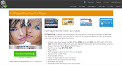 Desktop Screenshot of flvplayer4free.com